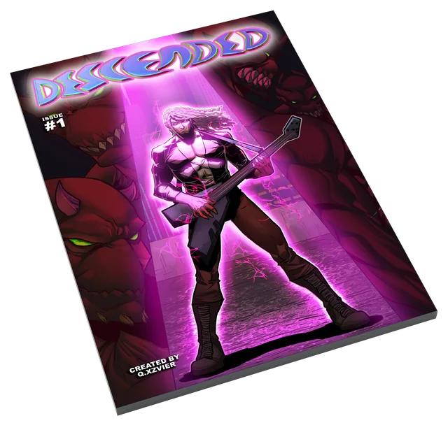 Descended Issue #1, printed edition
